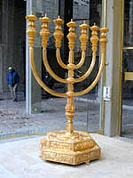 Menorah 24k gold #2