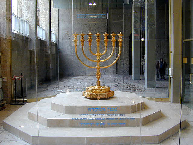 Menorah 24k gold #3
